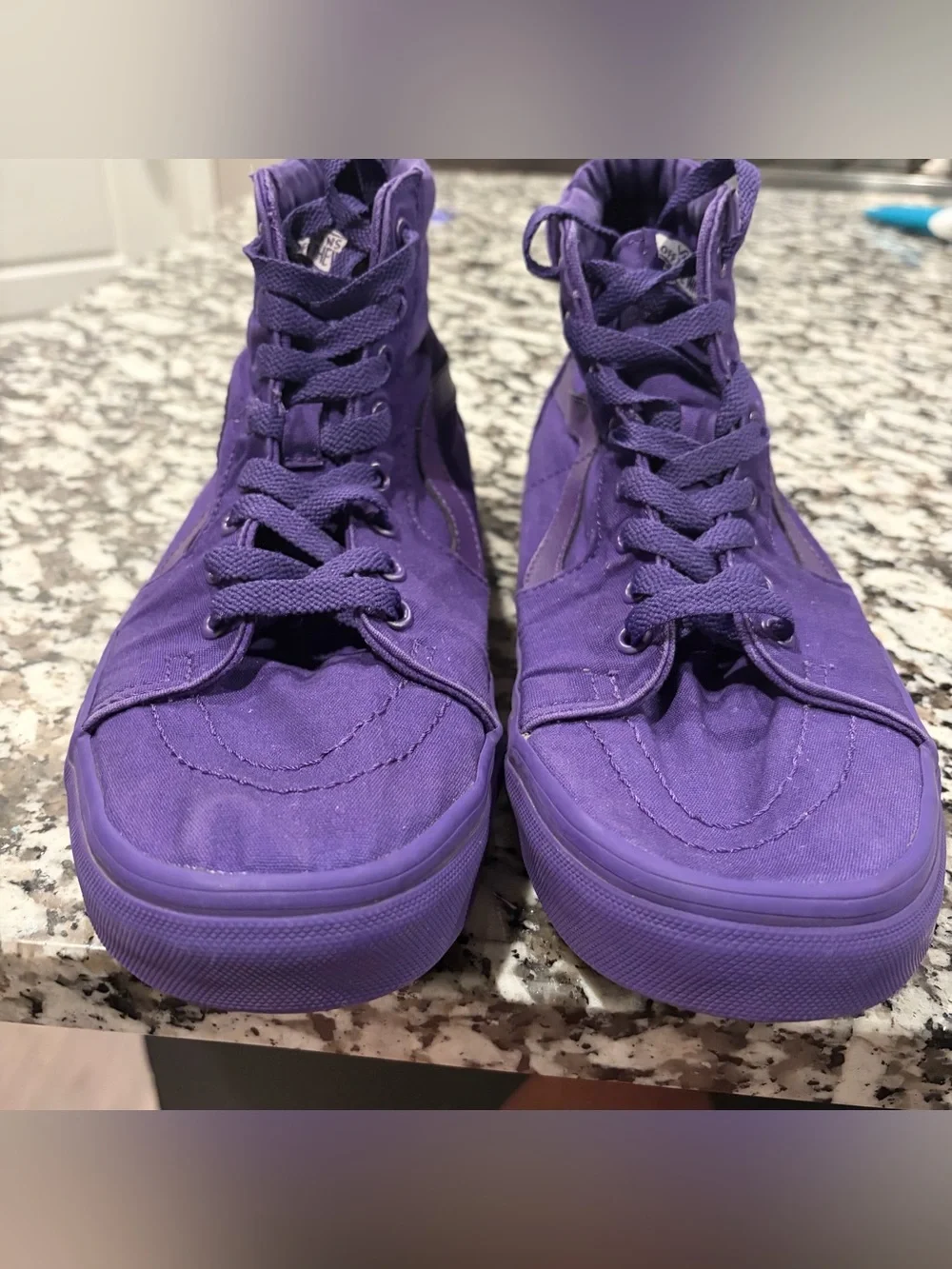 Purple High Top Vans
